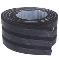 Eva Rodape Ripado Laminado Acabamento Marmo Preto - 10M Eva Rodape Ripado Laminado Acabamento Marmo Preto - 10M