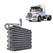 Evaporador Scania 112, 113 instalaçao com Tubos Alongados