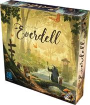 Everdell Jogo de Tabuleiro Galápagos Asmodee Mecânica Simples Construção de Tabuleiro Artes Incríveis Competitivo