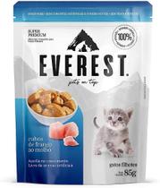 Everest sachê gatos filhotes cubos de frango ao molho 85g