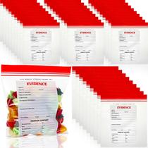 Evidence Bags Affrolling 36 peças de 18x20 cm Police Party Favor