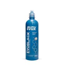 Evoblack acabamento fosco pneu pretinho uso automotivo 500ml evox automotive