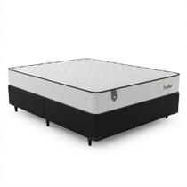 Evoflex Colchão Premium 24cm Molas Ensacadas Espuma D28 Jacquard Solteiro Casal Queen Conforto Firme Alta Durabilidade