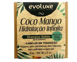 Evoluxe - shampoo solido coco mango 80g