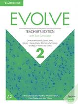 Evolve 2 Teachers Edition With Test Generator - CAMBRIDGE AUDIO VISUAL & BOOK TEACHER Evolve 2 Teachers Edition With Test Generator - CAMBRIDGE AUDIO VISUAL & BOOK TEACHER