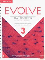 Evolve 3 Teachers Edition With Test Generator - CAMBRIDGE AUDIO VISUAL & BOOK TEACHER Evolve 3 Teachers Edition With Test Generator - CAMBRIDGE AUDIO VISUAL & BOOK TEACHER