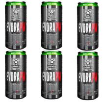 Évora Drink PW fardo com 6x latas pré treino Maça Verde