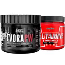 Evora Pré Treino 150g + Glutamina Pura 300g Integralmedica Evora Pré Treino 150g + Glutamina Pura 300g Integralmedica