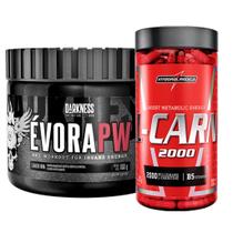 Evora Pré Treino 150g + L-Carnitina 120 Caps Integralmedica