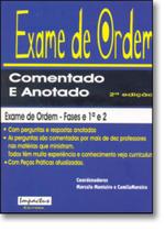 Exame de Ordem - Comentado E Anotado 1ª E 2ª Fases - 2ª Edicao - NENHUMA
