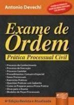 Exame de ordem - pratica processual civil - contem as provas do exame de or