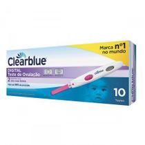 Exame De Ovulação Clearblue Digital 10 Tiras - Clear Blue