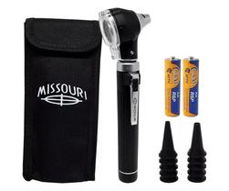 Examinador Auricular Profissional Cor Preto Missouri Mikatos