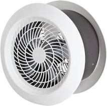 Exaustor axial 25cm de embutir 220v banheiro clinicas cozinha premium ventisol