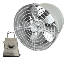 Exaustor Axial Industrial 25cm Bivolt EQ250M4 110v/220v Qualitas