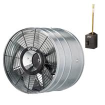 Exaustor Axial Pesado Goar 30cm Monof. Galvanizado - EP30 M4