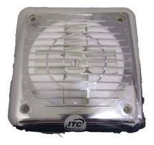 Exaustor Banheiro 170x170mm Cromado C/ Adaptador Ed019 127v