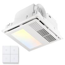 Exaustor de banheiro GROWNEER 4 em 1 com aquecedor 110CFM 1.5 Sones