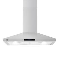 Exaustor de montagem em parede GAOMON 30 cm em aço inoxidável 265m³/h Exaustor de montagem em parede GAOMON 30 cm em aço inoxidável 265m³/h