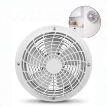 Exaustor de Parede 30cm Bivolt com Grade Dupla e Hélice 5 Pás em Aço Potente, Silencioso e Econômico 97W Exaustor de Parede 30cm Bivolt com Grade Dupla e Hélice 5 Pás em Aço Potente, Silencioso e Econômico 97W