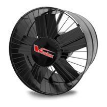Exaustor Industrial 30cm Preto Vitalex 220v Monofásico 1/4 Hp com Chave de Reversão
