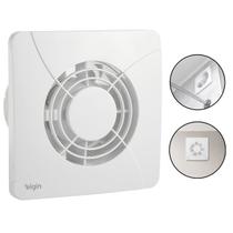 Exaustor Para Banheiro Silencioso 150mm Lavabo Elimina Vapor Odor Box Parede Teto Elgin 127v 220v