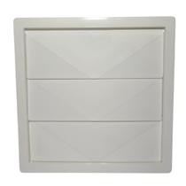 Exaustor Para Banheiros Com Grade 100/125mm Branco