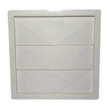 Exaustor Para Banheiros Com Grade 100/125mm Branco