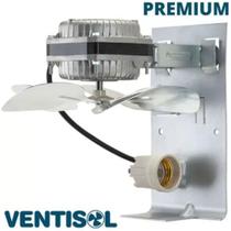 Exaustor Para Churrasqueira C/Soquete P/Iluminação Ventisol 60W EXC-VENTISOL 127 ou 220V