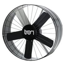 Exaustor preto ventilador axial 50cm bivolt para cozinha tron