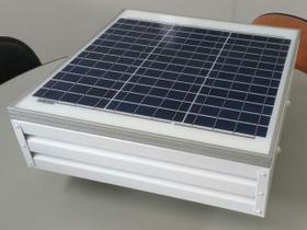 Exaustor Solar Fotovoltaico Energia Limpa