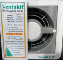 Exaustor Ventokit 15x15 Ate 9m² Modelo150