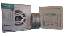 Exaustor Ventokit M 80 D sensor bivolt kit 100mm x 20cm original Westaflex db