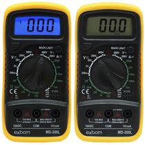 Exbom md-200l multimetro digital portatil lcd de 3 digitos com iluminacao de fundo Exbom md-200l multimetro digital portatil lcd de 3 digitos com iluminacao de fundo