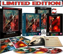 Excalibur Edição Limitada de Colecionador com 3 Discos em 4K UHD Blu-ray Excalibur Edição Limitada de Colecionador com 3 Discos em 4K UHD Blu-ray