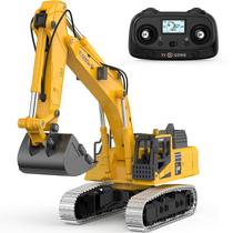 Excavadora RC metálica mini kolegend Hobby para adultos con 2 baterías