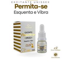 Excitante Térmico Comestivel Beijável Unissex Esquenta e Vibra Sabor Leite Condensado Permita-se Intt Cosmético
