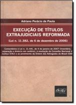 Execucao de titulos extrajudiciais reformada - DEL REY