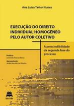 Execuçao do direito individual homogeneo pelo autor coletivo