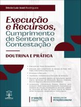 Execução e recursos, cumprimento de sentença e contestação - 2023