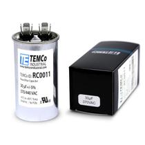 Execute o capacitor TemCo CBB65 30uF 370V para motor de ventilador HVAC AC