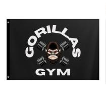 Exercício com halteres Flag YFUG GO Gorilla 90x150cm poliéster