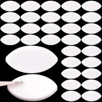 Exercício de cílios em forma de olho Practice Sponge OIIKI 60 unidades brancas