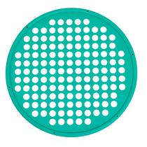 Exercício manual Web Cando 36 cm de diâmetro verde médio