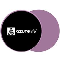 Exercise Core Sliders A AZURELIFE de dupla face para pisos de carpete ou madeira Exercise Core Sliders A AZURELIFE de dupla face para pisos de carpete ou madeira