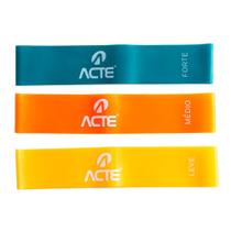 Exercitador Elástico Kit Mini Band T71 - Acte Sports