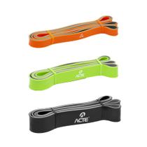 Exercitador Elástico Kit Super Band - Acte Sports