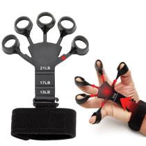 Exercitador Fortalecedor de Dedos Extensor Elastico Resistência para Mãos Fisioterapia