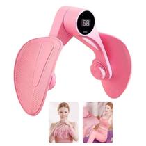 Exercitador Pelvico Pelvis Coxa Quadril Perna Exercicio Adutora Academia Fisioterapia Resistencia Corporal Contador Digital de Repetiçoes Fortalecimen