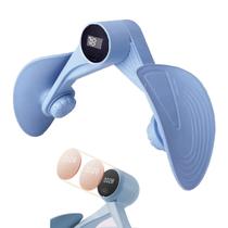Exercitador Pelvico Pelvis Quadril Perna Coxa Treino Adutora Contador Digital de Repetiçoes Academia Exercicio Resistencia Fortalecimento Musculo Mov